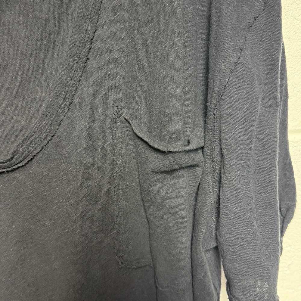 Free People We The after Black Short Sleeve Top - Picture 2 of 6